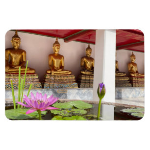 buddha lotus wat pho magnet
