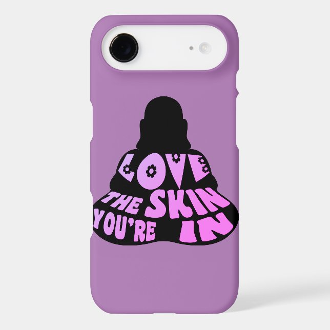 Buddha Love Purple Case-Mate iPhone Case (Back)