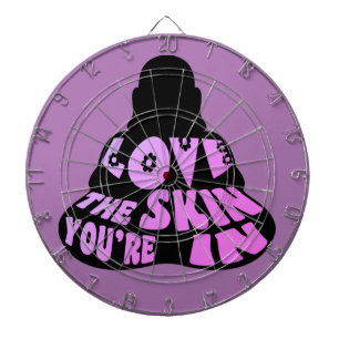 Buddha Love Purple Dartboard