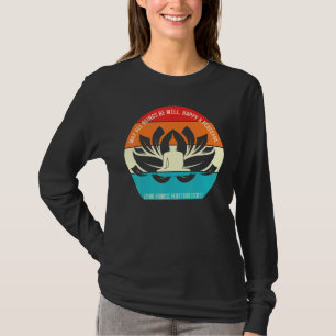 Buddha Loving Kindness Retro Mindfulness Meditate T-Shirt