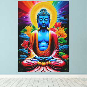 Buddha Luminous Awakening Canvas Print