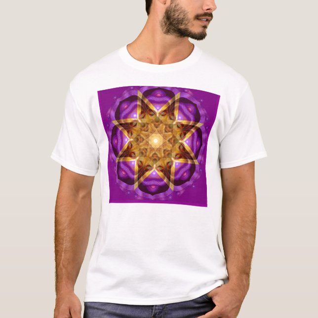 Buddha Mandala Art T-Shirt (Front)