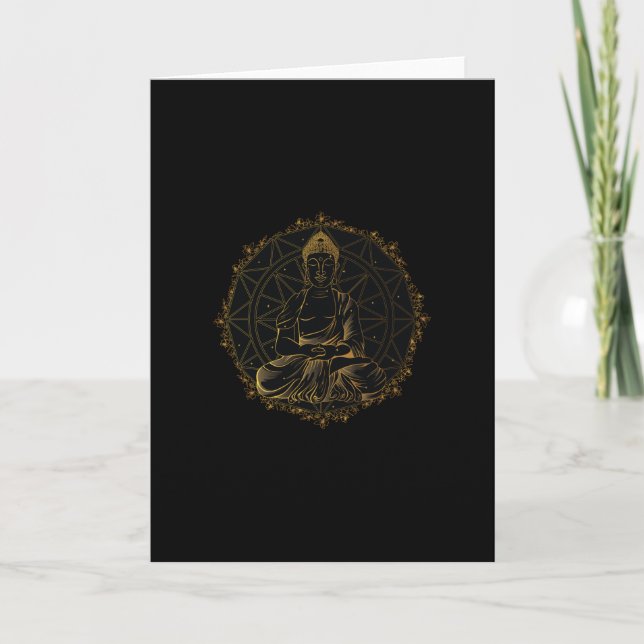 Buddha Mandala Card (Front)