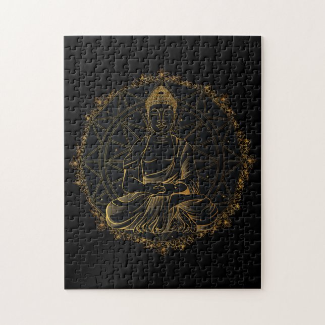 Buddha Mandala Jigsaw Puzzle (Vertical)