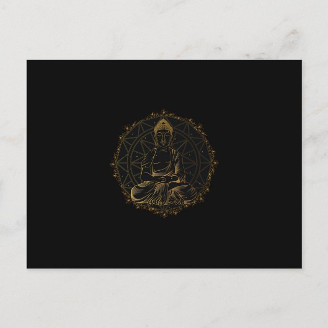 Buddha Mandala Postcard (Front)