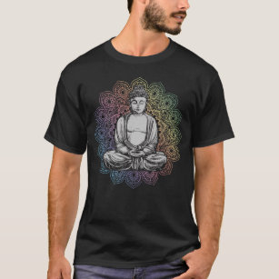 Buddha Mandala Yoga Spiritual Buddhism T-Shirt