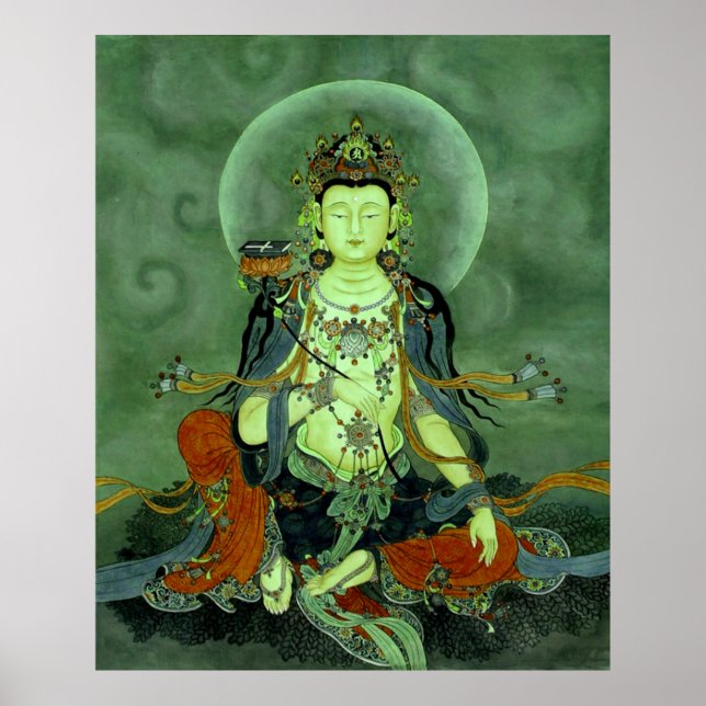 Buddha Manjushri Poster (Front)