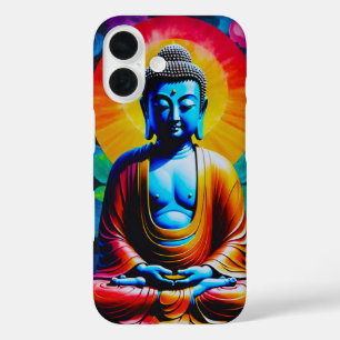 Buddha Meditates iPhone 16 Case