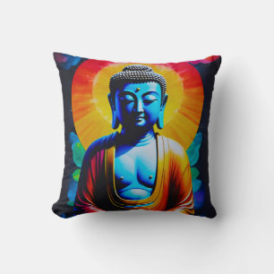 Buddha Meditates Cushion
