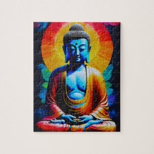 Buddha Meditates Jigsaw Puzzle