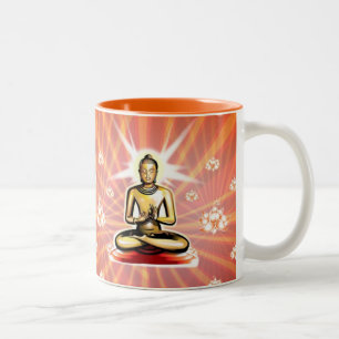 Buddha Meditates Mug