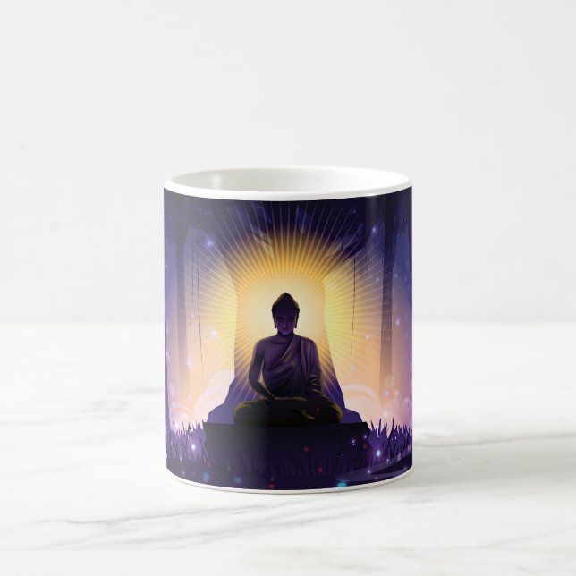 Buddha Meditating Coffee Mug (Center)