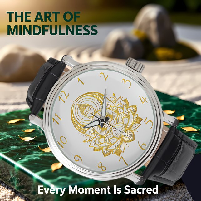 Buddha Meditating in Lotus  Watch (Creator Uploaded)