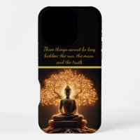 Buddha meditating under a tree