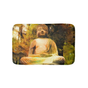 Buddha Meditation Bath Mat