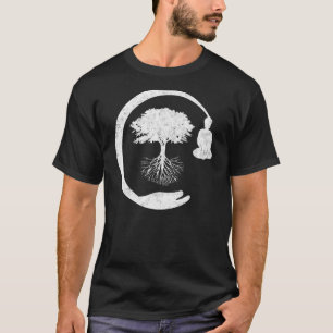 Buddha Monk Namaste Praying Pray Smile Happy Laugh T-Shirt