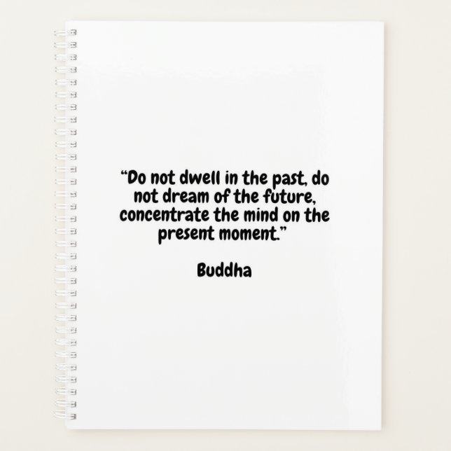 Buddha Motivational Planner (Front)