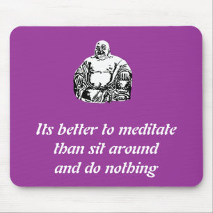 buddha mouse mat
