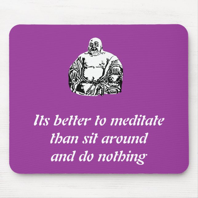 buddha mouse mat (Front)