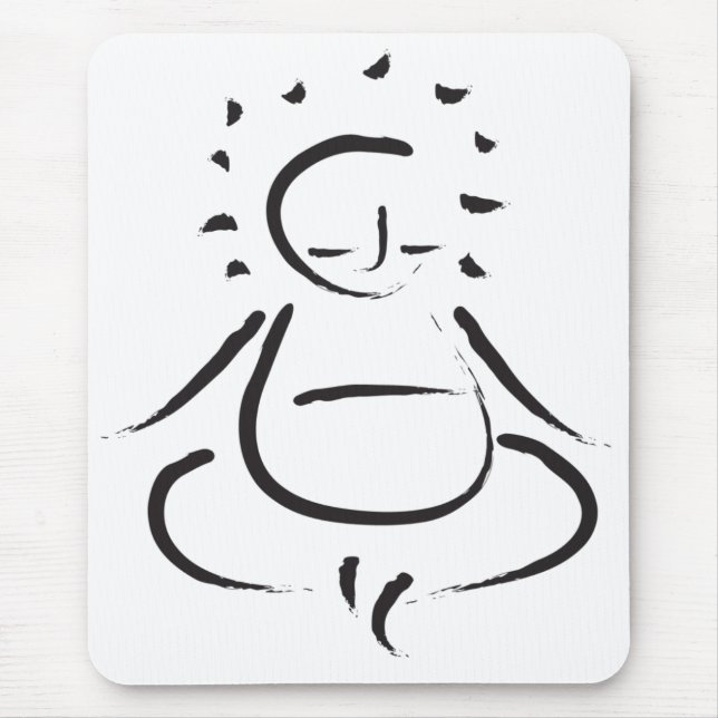 Buddha Mouse Mat (Front)