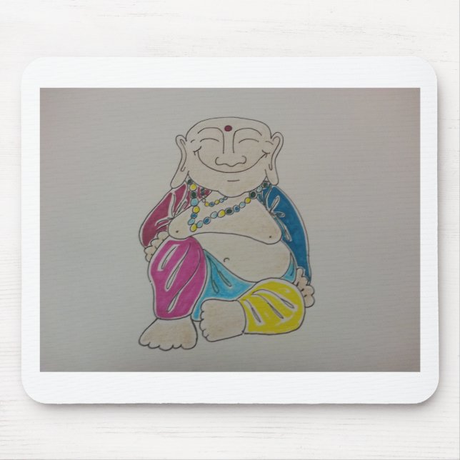 Buddha Mouse Mat (Front)
