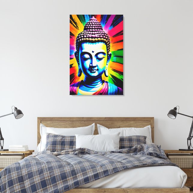 Buddha Neon Decor  (Insitu(Bedroom))