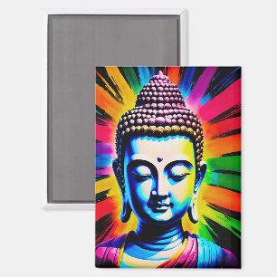 Buddha Neon Decor  Magnet