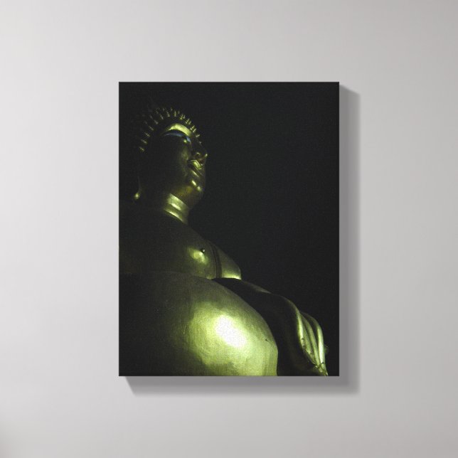 Buddha Night Canvas Print (Front)