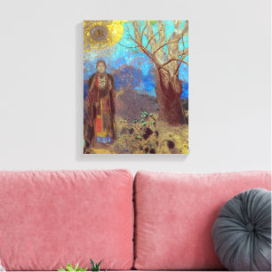 Buddha Odilon Redon Canvas Print
