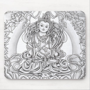 Buddha of Compassion Mouse pad