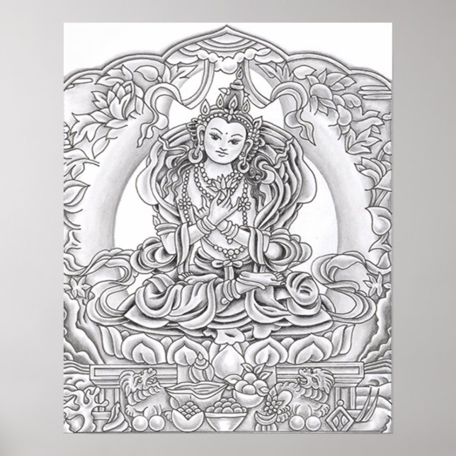 Buddha of Compassion Print (Front)