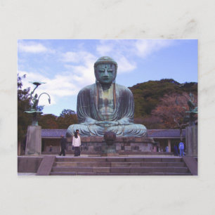 Buddha of Kamikura-postcard Postcard