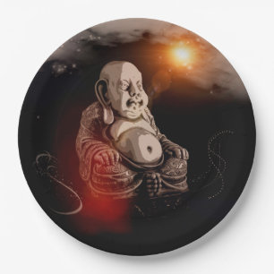 Buddha Paper Plate