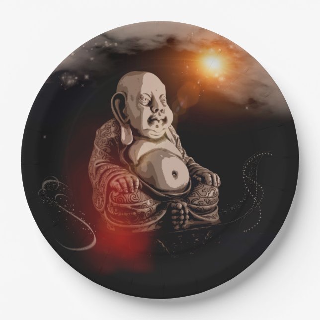 Buddha Paper Plate (Front)