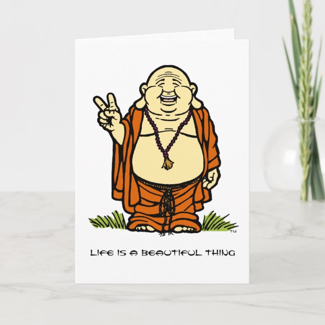 Buddha Peace Card (Front)