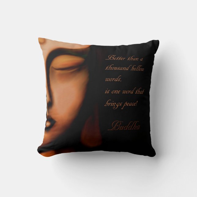 Buddha-peace Cushion (Front)