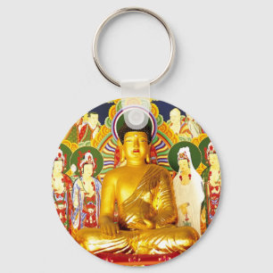 Buddha Peace Tranquillity Serenity Key Ring