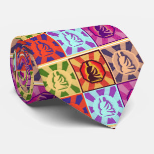 Buddha - Pop Art Style Tie