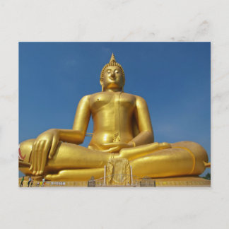 buddha power postcard