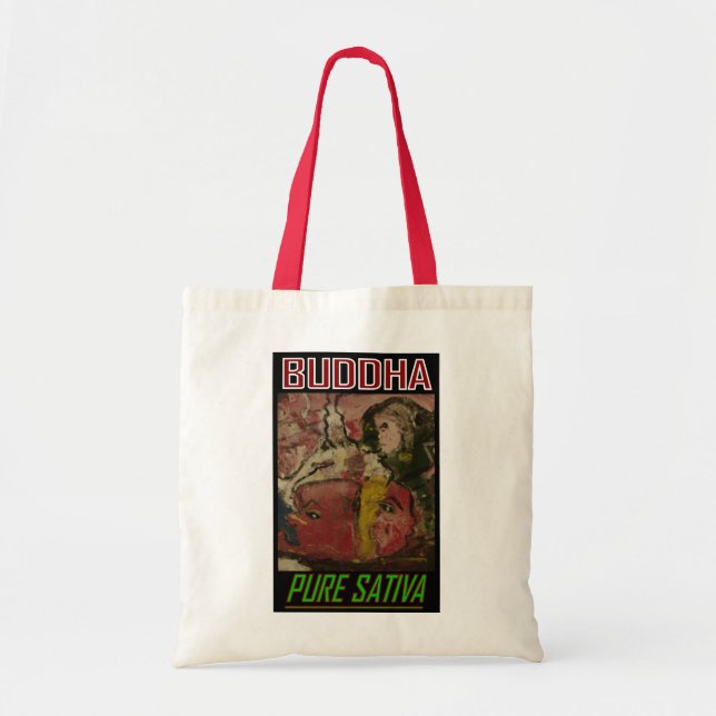 BUDDHA PURE SATIVA TOTE BAG (Front)