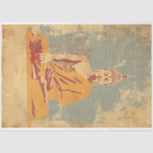 Buddha Purnima Vintage Ephemera 1 Tissue Paper