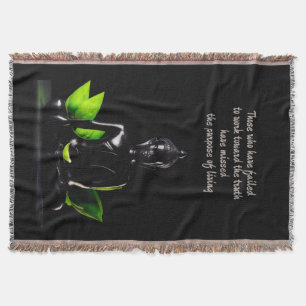 Buddha Quote 1 throw blanket