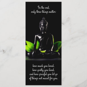 Buddha Quote 3 card / invitation