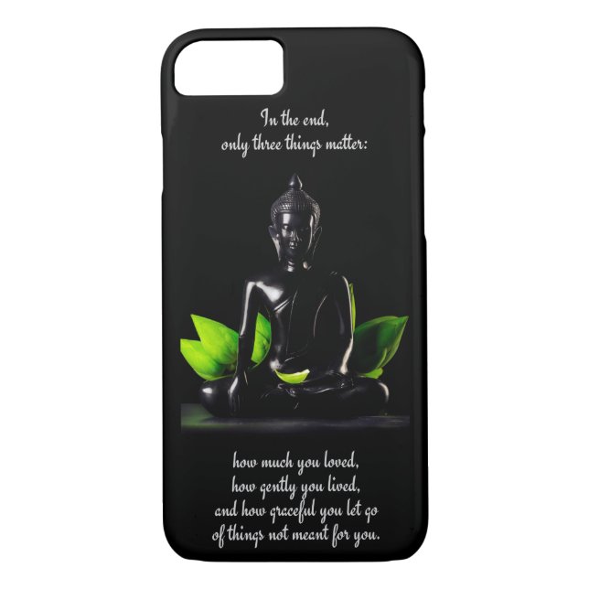 Buddha Quote 3 phone cases (Back)