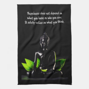 Buddha Quote 4 hand towel