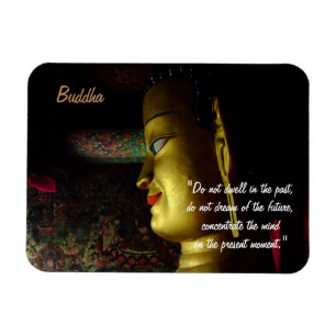 Buddha Quote & Buddha of Compassion / Meditation Magnet