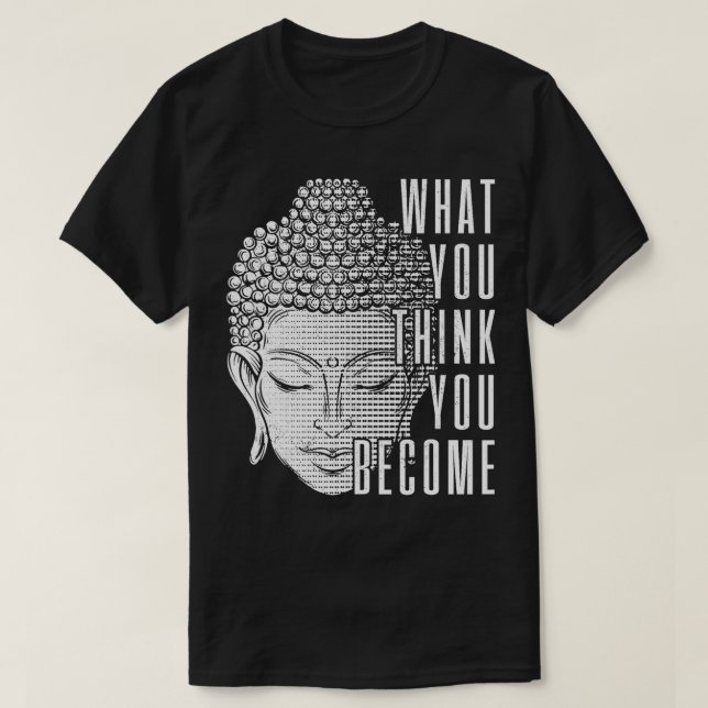 Buddha Quote Buddhism Yogi Yoga Gift  T-Shirt (Design Front)