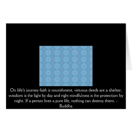 Buddha quote inspire motivational card