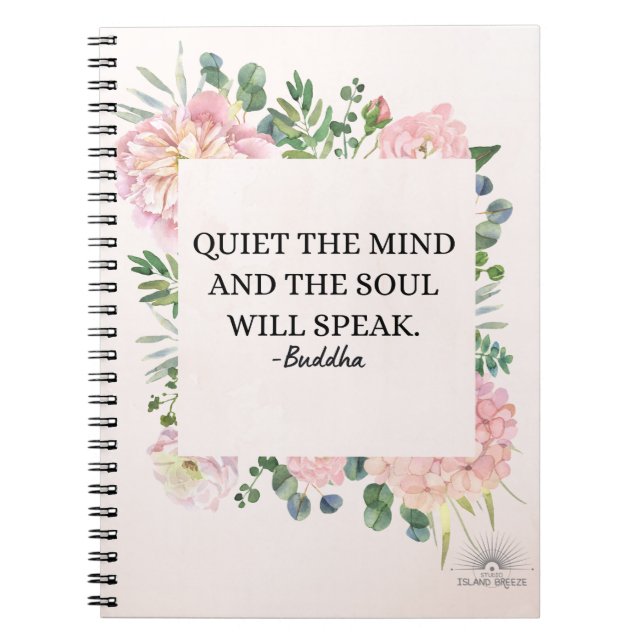 Buddha quote journal (Front)