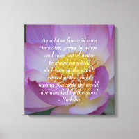 Buddha quote Lotus flower